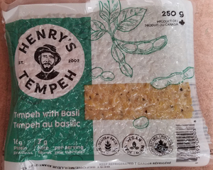 Tempeh - Basil (Henry's)
